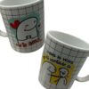 BUQUÊ 7 ROSAS COR DE ROSA NA CANECA FELICIDADE ROTINA E PIK MSG - Image 3