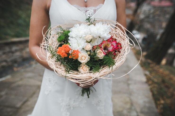 cesta-flores-casamento