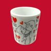 BUQUÊ 7 ROSAS COR DE ROSA NA CANECA FELICIDADE ROTINA E PIK MSG - Image 4